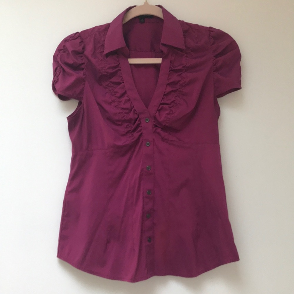 Cute Top with Rouching